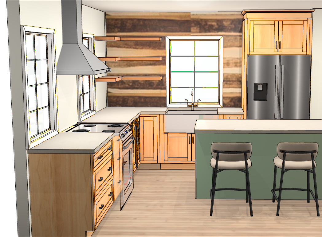 Kitchen 1 Rendering